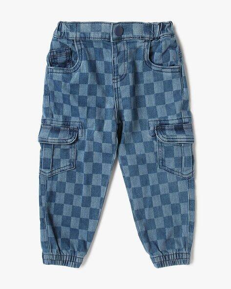 Checked Regular Fit Joggers