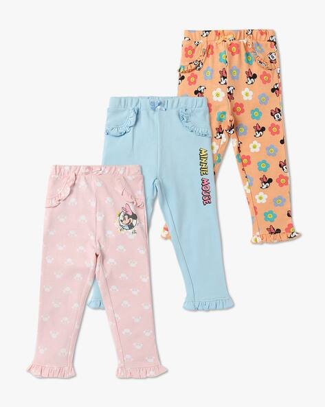 Pack of 3 Mickey Mouse Print Leggings