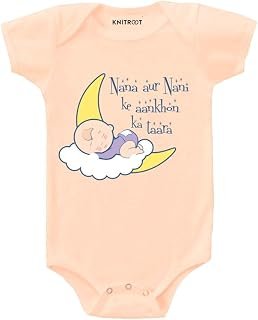 Sponsored Ad - Lazytoon Romper 100% Organic Cotton Baby Rompers | Jumpsuit for Baby Night Suit
