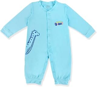 Greendigo Organic Cotton Baby Unisex Envelope Neck Bodysuit | One-piece Romper, Jumpsuit, Nightsuit | For Newborn Baby Bo...