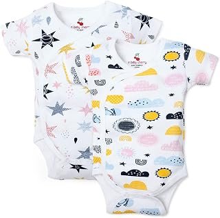 Sponsored Ad - a baby cherry - Baby Rompers | Side Snaps Open Baby Romper | Rompers For New Born Baby, Unisex | Soft and G...