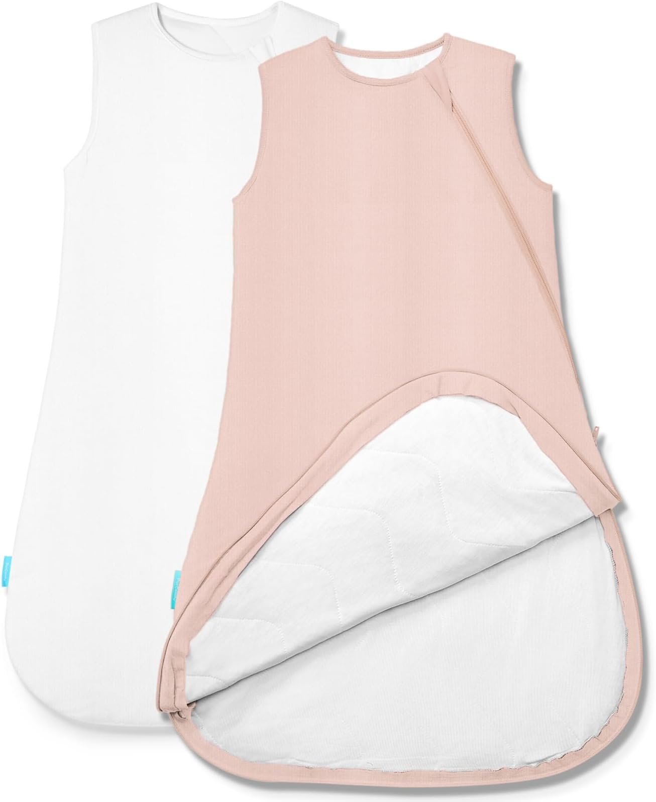 PurComfy Supersoft Sleep Sack 1.0 TOG, Premium Bamboo Viscose Baby Sleeping Bag 2-Way Zipper Sleepsacks Baby Wearable Blanket