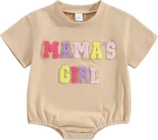 BemeyourBBs Baby Boy Girl 4th of July Outfit USA Short Sleeve Bubble Romper Jumpsuit Newborn Fourth of July Summer Clothes