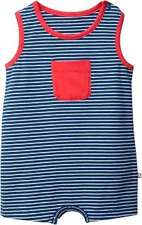 Nino Bambino 100% Cotton Sleeveless Unisex Baby Romper|Summer Dress For Unisex Babies |Playsuit for Boys & Girls