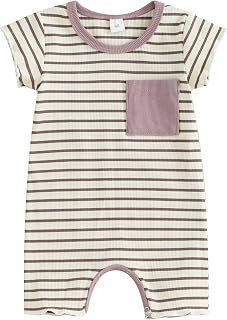 Summer Outfit Infant Baby Girl Boy Short Sleeve Romper Jumpsuit Shorts One Piece Clothes Bodysuit