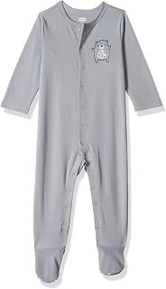 Amazon Brand - Jam & Honey Baby Boys' & Girls Sleepsuit, Night Suits & Rompers 100% Cotton Slip-Resistant Soles Pack of 2 & 3