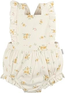 Gerber Baby Girls Sleeveless Ruffle Romper