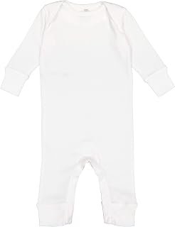 RABBIT SKINS Baby Long Sleeve Long Leg Bodysuit Boy & Girl | Newborn 0-3 to 24 Months