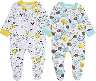 Lillypupp Monthly birthday milestone newborn baby unisex organic cotton onesie for boy girl.