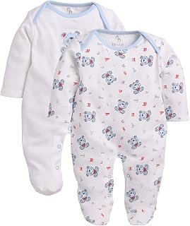 BabyGo Baby Romper 100% Cotton Rompers for New Born Baby|Sleepsuits for Baby Boys & Girls |Onesies| Infant Clothes| 0-3M| ...
