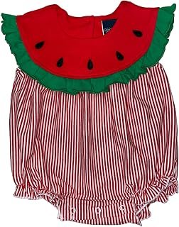 Sponsored Ad - KRISTIN LYNN KIDS Baby Girl Applique Bubble - One Piece Bodysuit, Infant Rompers, Newborn Onesie, Toddler B...