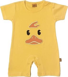 BabyButtons 100% Cotton Romper/Bodysuit Outfit for Baby Boys & Girls
