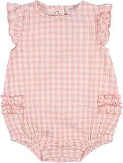 Gerber Baby-Girls Sleeveless Ruffle Romper