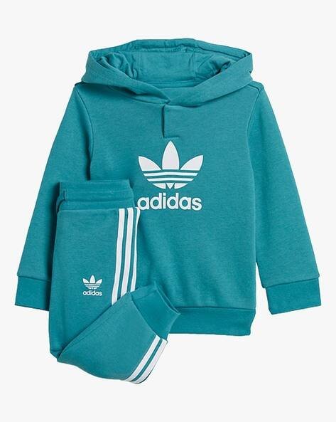 Adidas Kids Logo Print Hoodie with Pants
