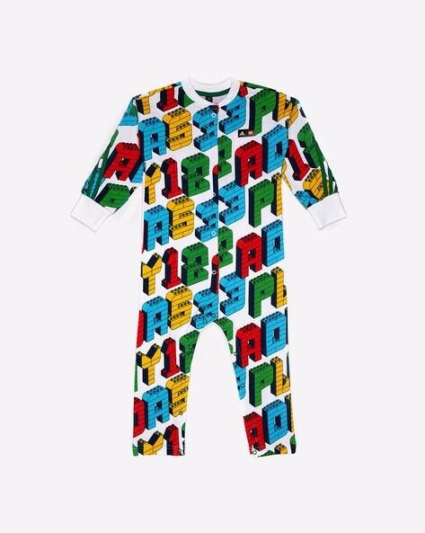 Adidas Kids Classic Lego Henley-Neck Onesies