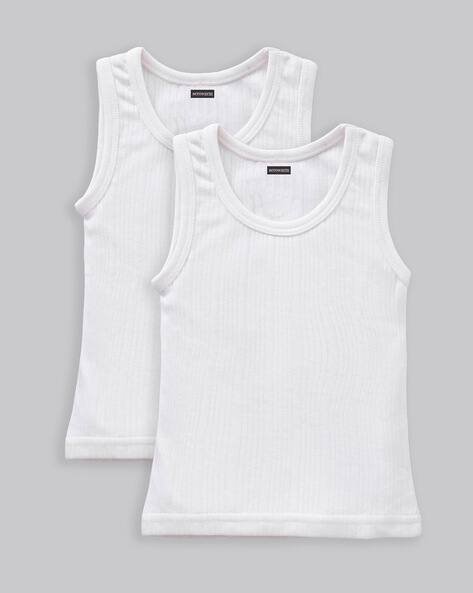 AEROWARM Pack of 2 Ribbed Thermal Vest