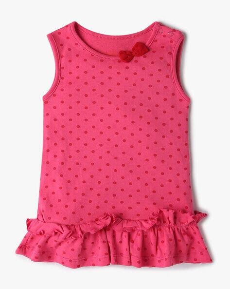 ANTIX Girl Polka-Dot Print A-Line Dress