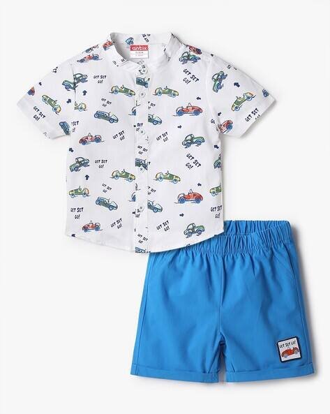 ANTIX Printed Shirt & Shorts Set