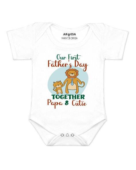 ARVESA Infants Printed Rompers