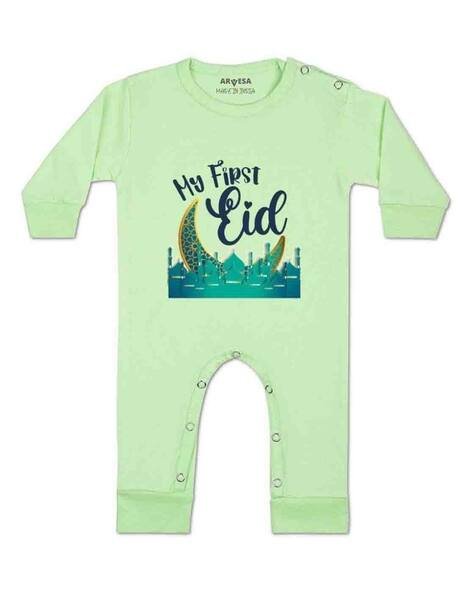 ARVESA Infants Typographic Rompers