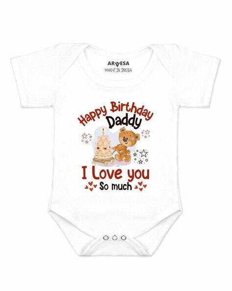 ARVESA Typographic Print Onesies