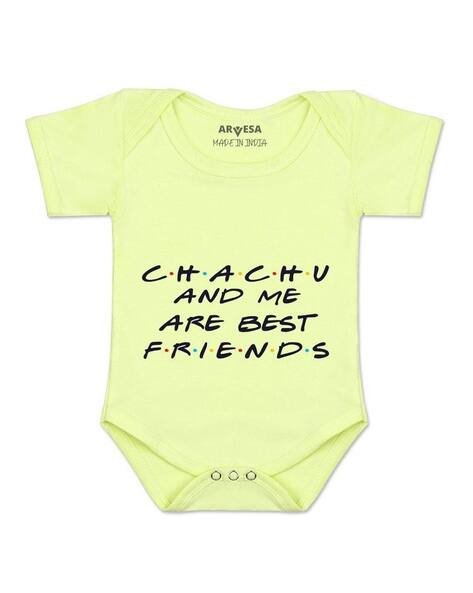 ARVESA Infant Typographic Onesies