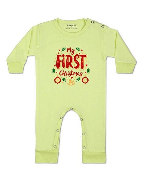 ARVESA Infant Typographic Romper