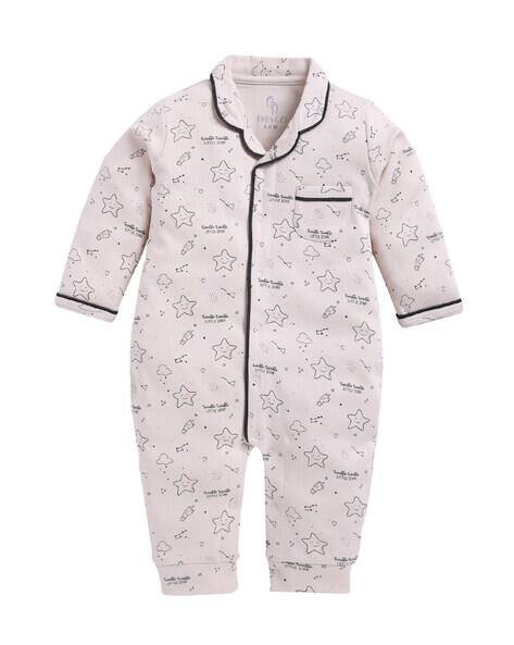BABY GO Star Printed Rompers