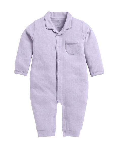 BABY GO Rompers with Snap Button