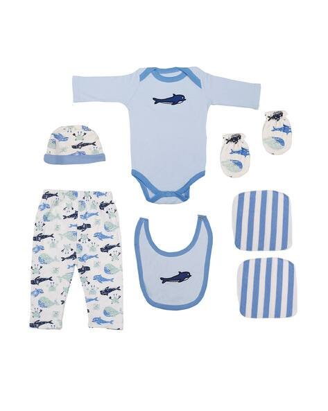 Babymoo Fish Print Gift Sets