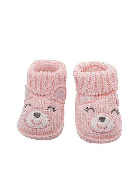 Babymoo Graphic Pattern Booties