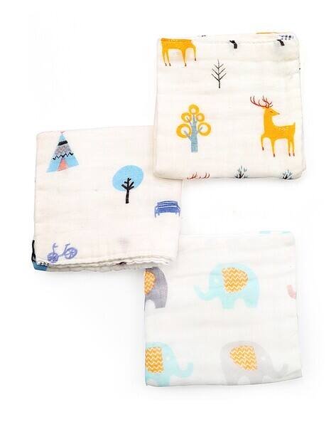 Babymoo Pack of 3 Napkins