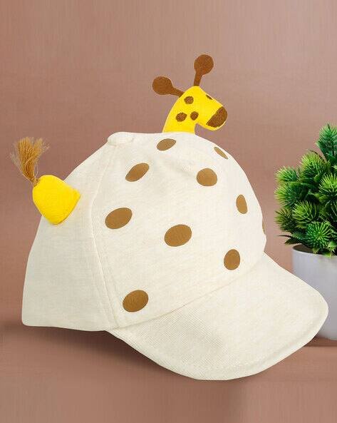 Babymoo Polka-Dotted   Western Cap