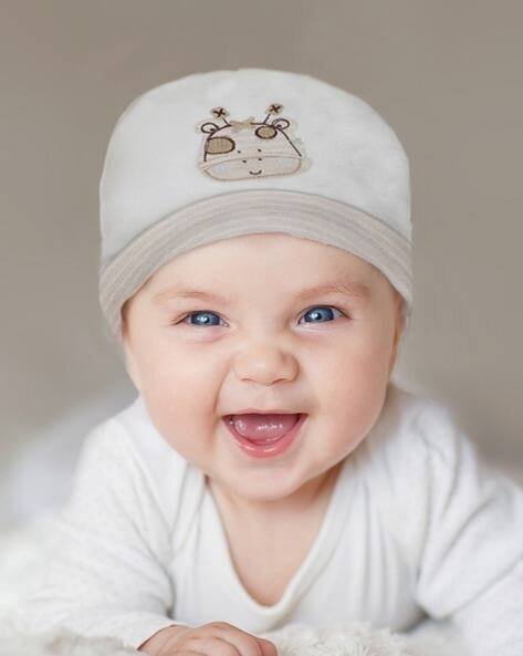 Babymoo Unisex Beanie with Applique