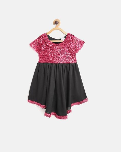 Bella moda Embellished A-line Dress