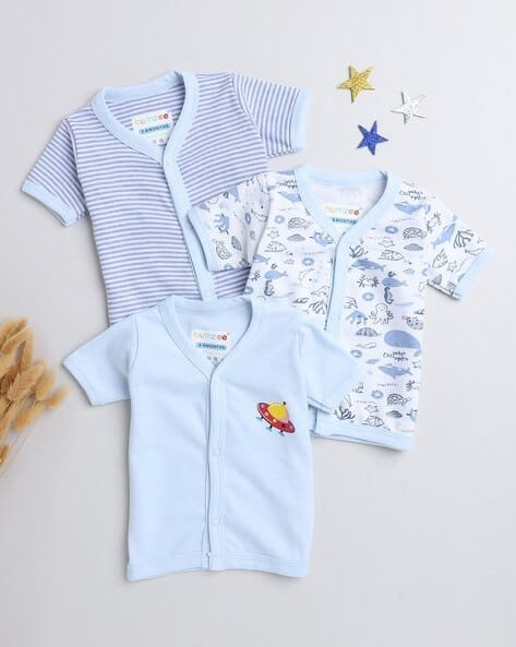 BUMZEE Pack of 3 Printed T-Shirts