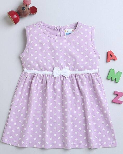 BUMZEE Polka-Dot A-Line Dress