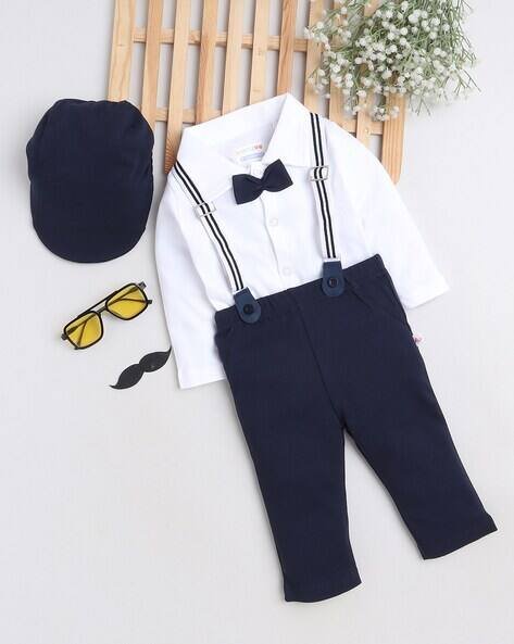BUMZEE Boys 4-Piece Cotton Suit Set