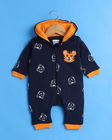 BUMZEE Boys colour-block rompers