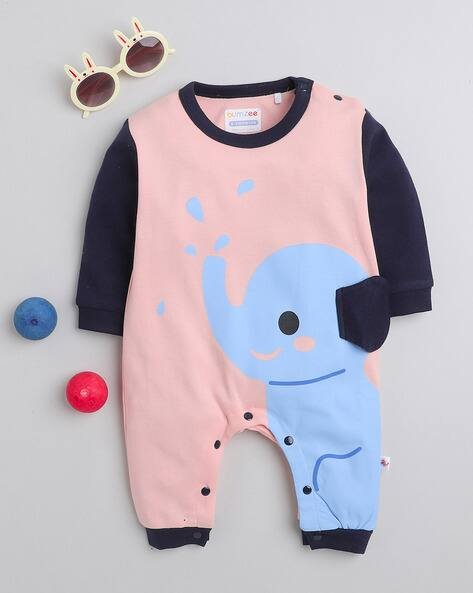 BUMZEE Baby Girls Rompers