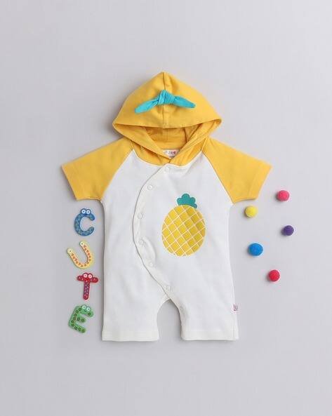 BUMZEE Colourblock Hooded Romper