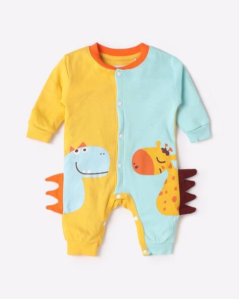 BUMZEE Colourblock Round-Neck Romper