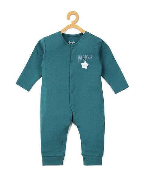 Chayim Cotton Round Neck Rompers