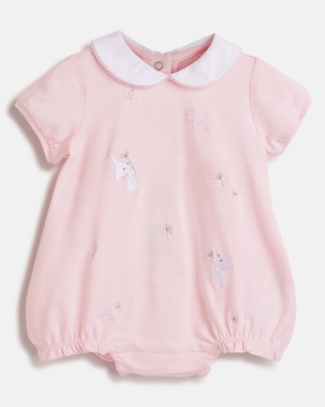 CHICCO Embroidered Short-Sleeves Onesies