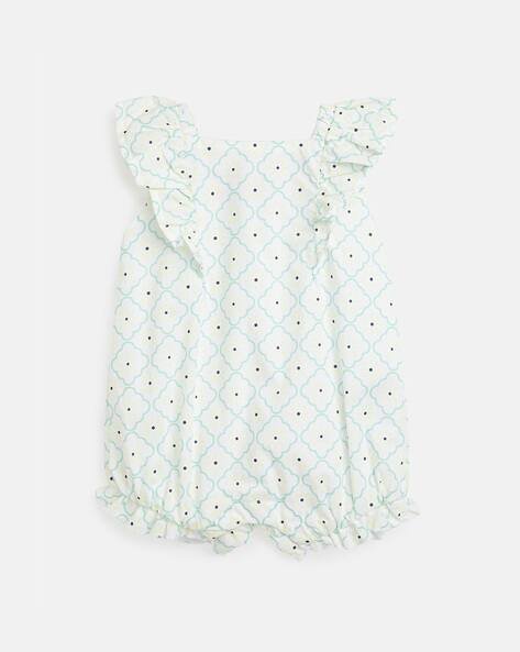 CHICCO Square-Neck Round-Neck Rompers