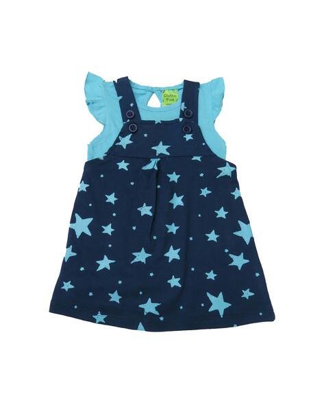 CLOTHE FUNN Geometric Print A-Line Dress
