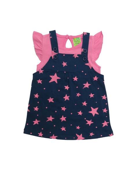 CLOTHE FUNN Star Print A-Line Frock