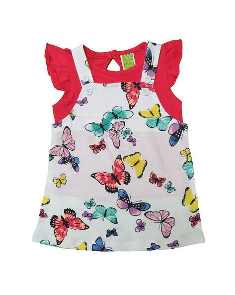 CLOTHE FUNN Printed A-Line Dress