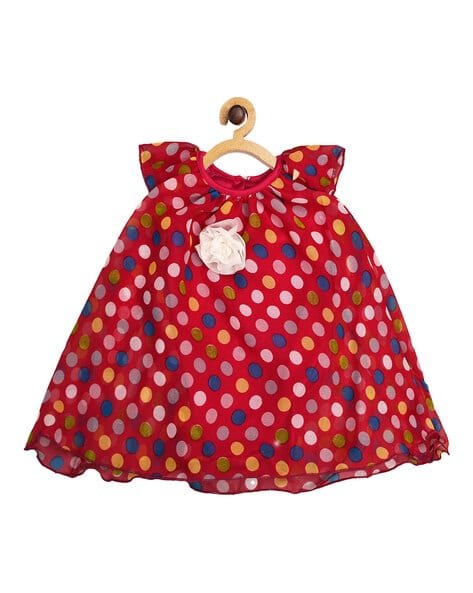 CREATIVE KID'S Polka-dot A-line Dress