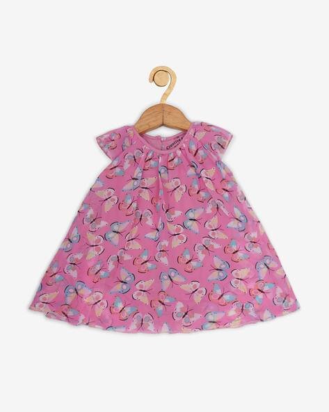 CREATIVE KID'S Printed A-Line Rompers Dress